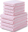 Homaxy Kitchen Towels and Dishcloths Set by Homaxy