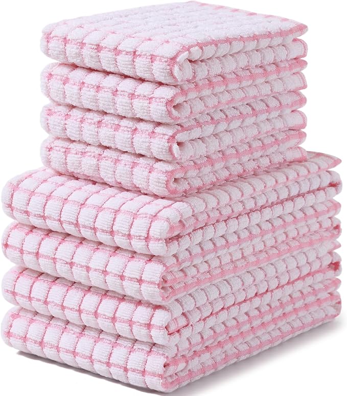 Homaxy Kitchen Towels and Dishcloths Set by Homaxy