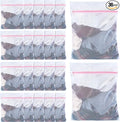 Nuenen 36 Pieces Mesh Laundry Bags Fine Mesh Wash Bags by Nuenen