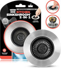 SinkShroom Kitchen Sink Drain Strainer, 2-in-1 Pop-Up Sink Stopper & Strainer by TubShroom
