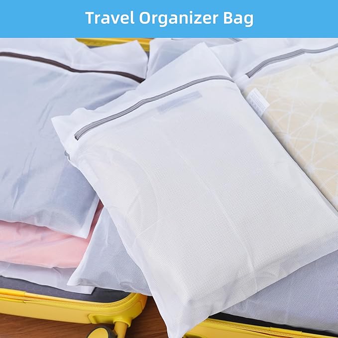 GOGOODA Mesh Laundry Bags for Delicates Durable Protective Wash Bags - Image 6