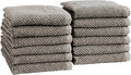 Great Bay Home 100% Cotton 12-Pack 13x13 Wash Cloth by GreatBayHome