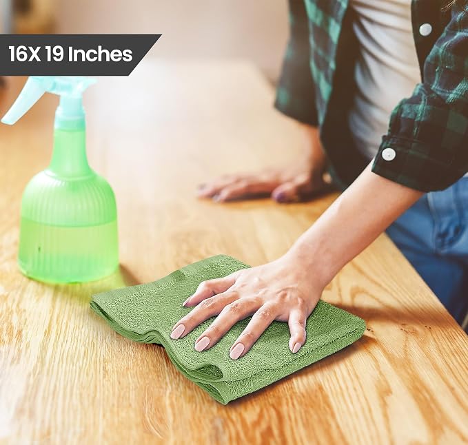 Utopia Towels Kitchen Bar Mops, 16x19 in, 100% Cotton, Machine Washable - Image 2