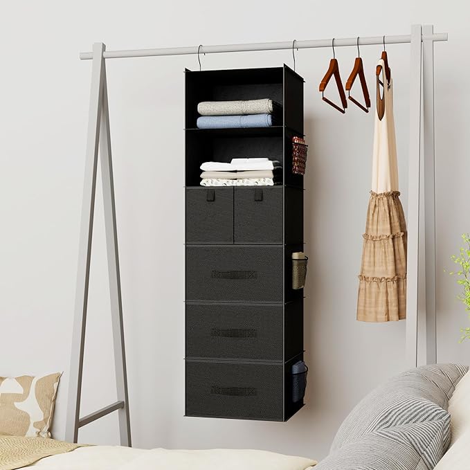 6-Shelf Hanging Closet Organizer - Image 2