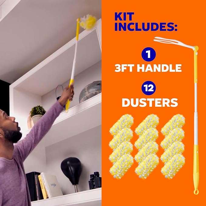 Swiffer Duster Kit with 3 ft Extendable Handle, Dusters - Image 11