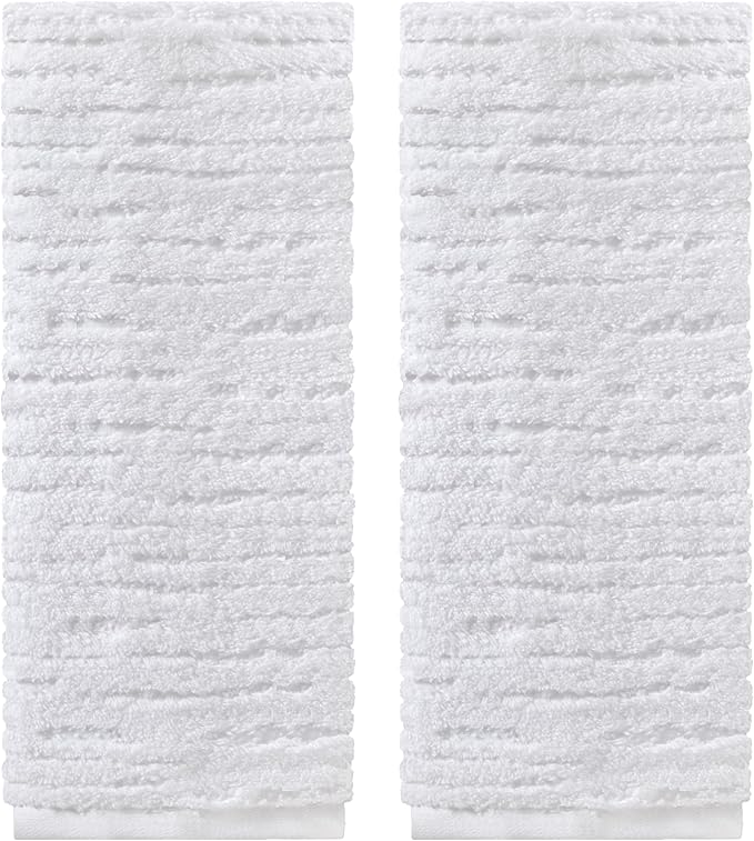 SKL Home CloudSoft Hand Towel Set, 100% Cotton Luxury, bar or any sink space. by SKLHomebySaturdayKnightLtd