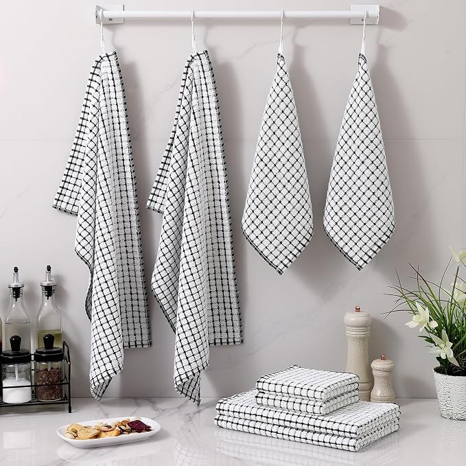 Homaxy Kitchen Towels and Dishcloths Set - Image 7