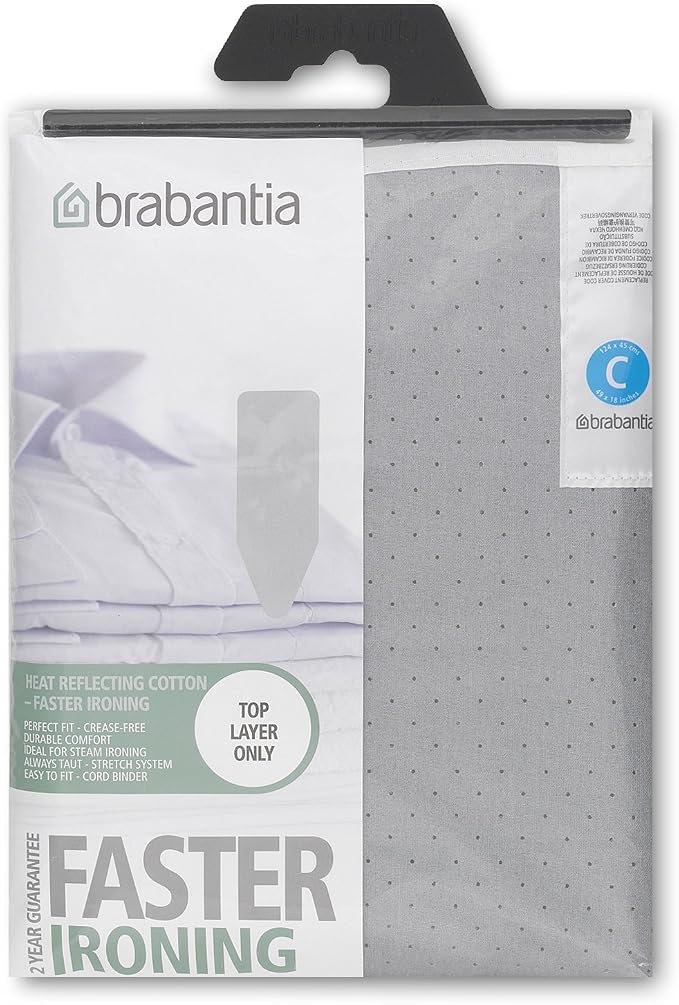 Brabantia Replacement Ironing Board Cover | Top Layer Only | Fits XL Comfort - Image 4
