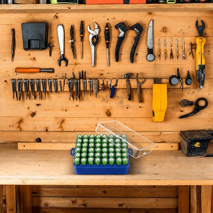 ALCYON Plastic Battery Storage Organizer - Image 9
