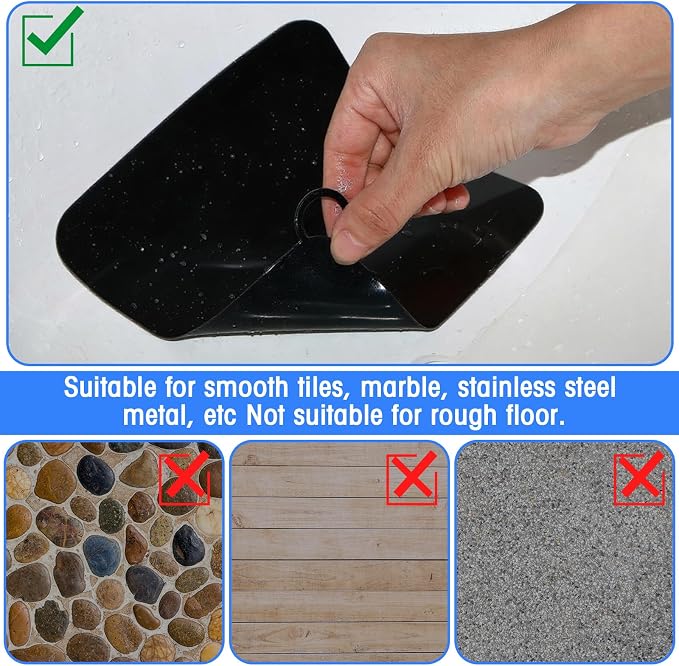6 Pack Drain Covers for Bugs, 6 X 6 Inch, Anti Odor and Cockroach, Kitchen - Image 5