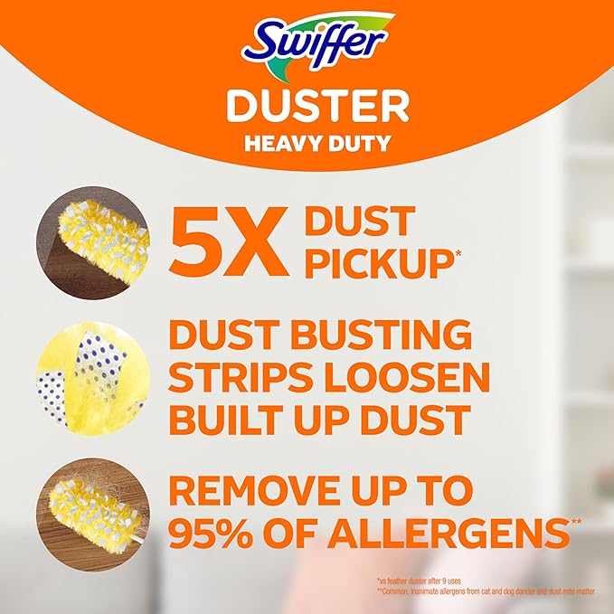 Swiffer Duster Kit with 3 ft Extendable Handle, Dusters - Image 2