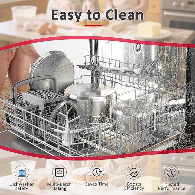 Flex Edge Beater for KitchenAid 4.5/5 Qt Tilt-Head Stand Mixer – Silicone Paddle, Dishwasher Safe, Flexible Silicone Edges Bowl Scraper For Kitchen Aid Accessories and Attachments (Grey)
