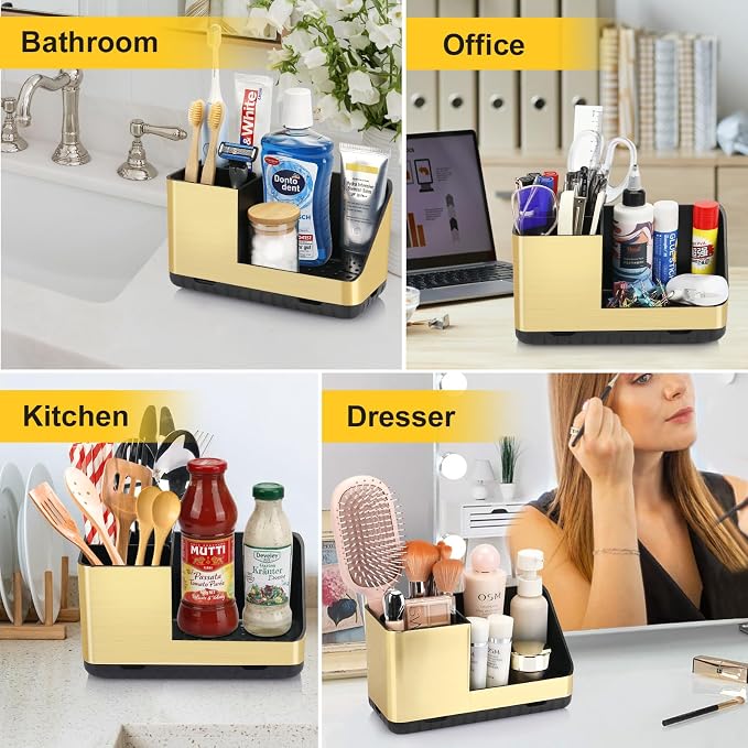 Toothbrush Holders for Bathroom Counter Organizer | Easy To Clean, Detachable - Image 6