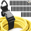 36 Pack Adjustable Extension Cord Holder Straps, Heavy Duty Triangle Clips by Wowangce