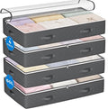 Under Bed Storage Containers, Storage Bins by BuddingJoy-BuildaJoyfulLifeforYou