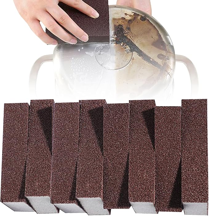 Krisler 8pc Brown Carborundum Sponge - Image 7