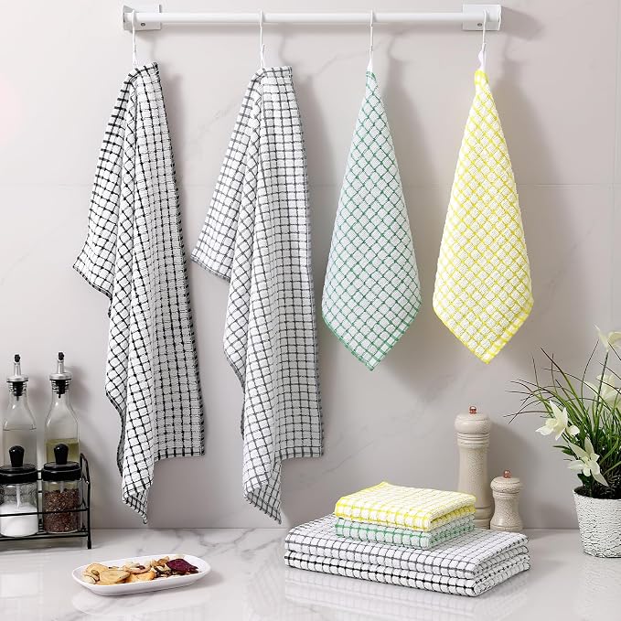 Homaxy Kitchen Towels and Dishcloths Set - Image 7