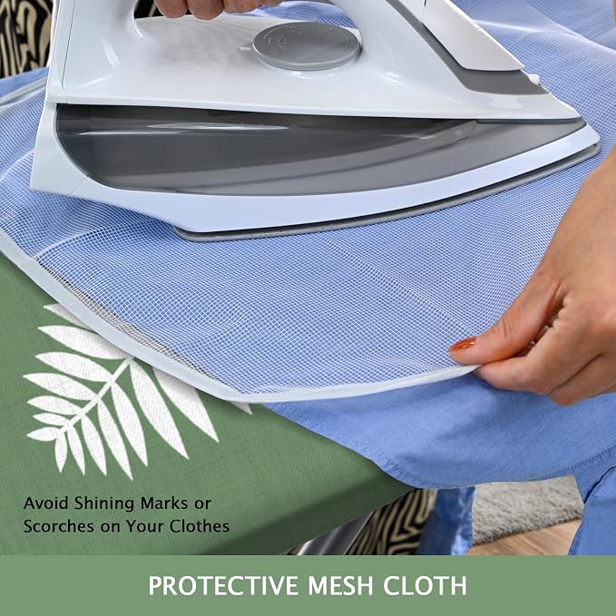 SheeChung Ironing Board Cover and Pad 18"x49", Wide Ironing Board Cover - Image 6