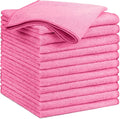GLIMGLINT Microfiber Cleaning Cloth, 12 Pack Towels by Unknown