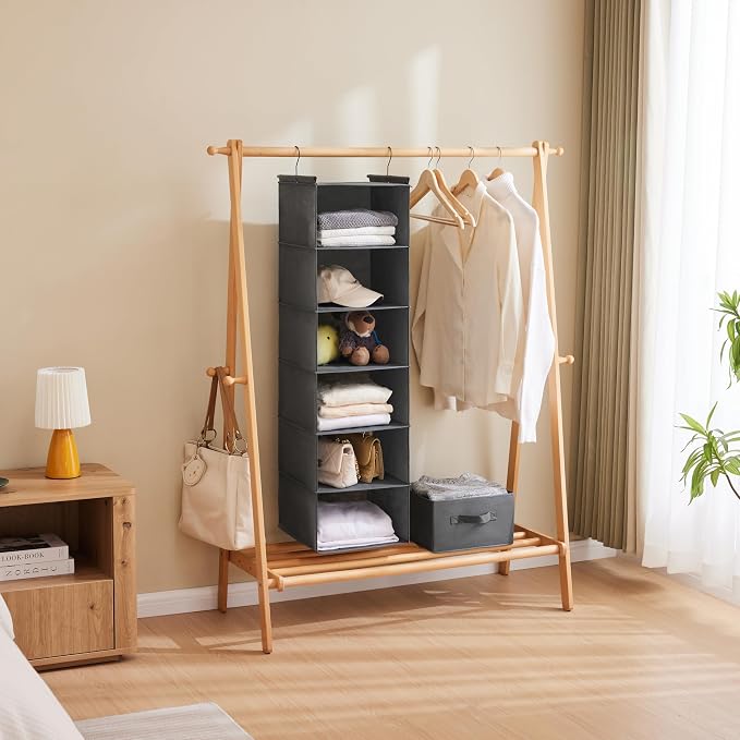MAX Houser 6 Tier Hanging Closet Organizer - Image 5
