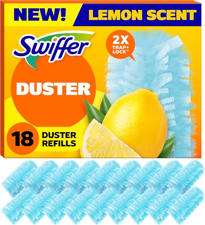 Dusters Refill for Cleaning, Feather & Microfiber Duster Disposable Alternative by Swiffer
