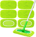 6-Pack Reusable Mop Pads Fit Swiffer Sweeper, Microfiber Cleaning Mop Pads by Unknown