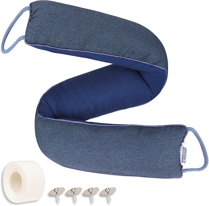 TORRAMI 38" Door Draft Stopper Under Bottom Insulation Noise Air Stopper 2.0LB by TORRAMI