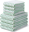 Homaxy Kitchen Towels and Dishcloths Set by Homaxy
