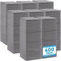 HOMEXCEL Grey Microfiber Cleaning Cloth 400 Pack, Microfiber Towel by HOMEXCEL