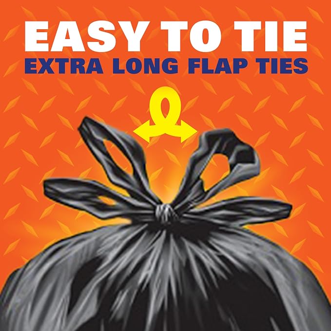 Hefty Heavy Duty Trash Bags, Large | 42 Gallon | - Image 6