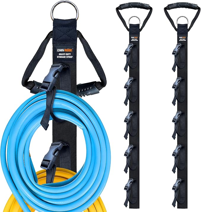 Adjustable Wall Mounted Extension Cord Organizer 2-Pack | Adjustable Vertical by Unknown