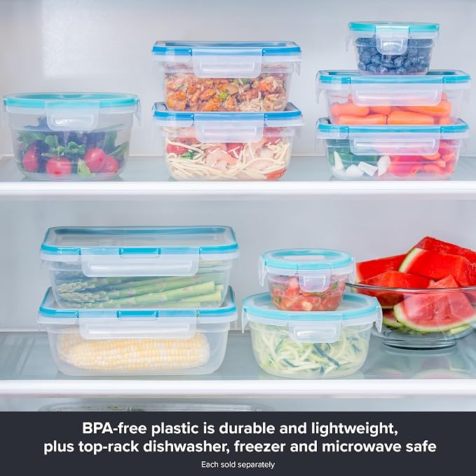 Snapware Plastic Total Solutions Food Storage Containers | Meal prep containers - Image 6