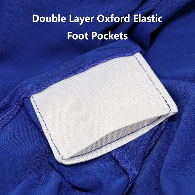 RELIANCER 1 Pack Stretch Spandex Table Covers for Rectangular Tables,8FT Elastic Fitted Tablecloth,Universal Rectangular Table Cloth Protector for Outdoor Party,Wedding,Bar,Birthday,Banquet,Events