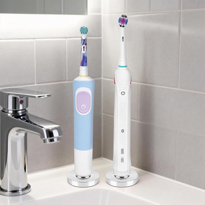 Silver Electric Toothbrush Holder - Image 6