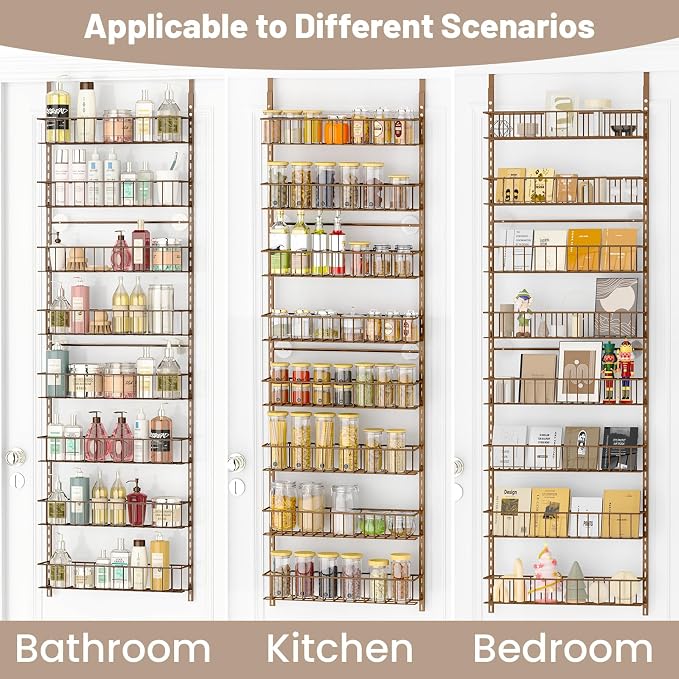 ElegantArray 8-Tier Pantry Door Organizer - Image 4