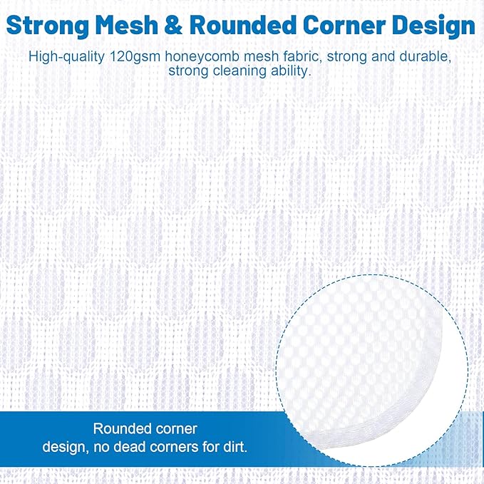 4-Pack Durable Honeycomb Mesh Laundry Bags - Image 5