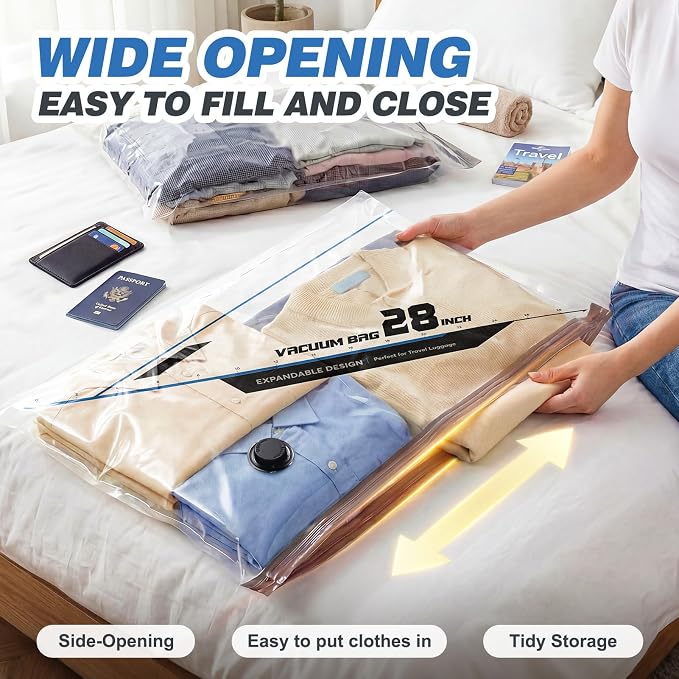 Vacuum Seal Bags for Clothing Travel - Image 9