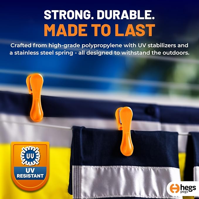 Hegs 30 Pack Bright Orange - Image 2