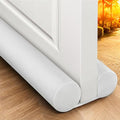 MAXTID White Door Draft Stopper Adjustable 32, 38 Inches, Double Sided | 34 by MAXTID