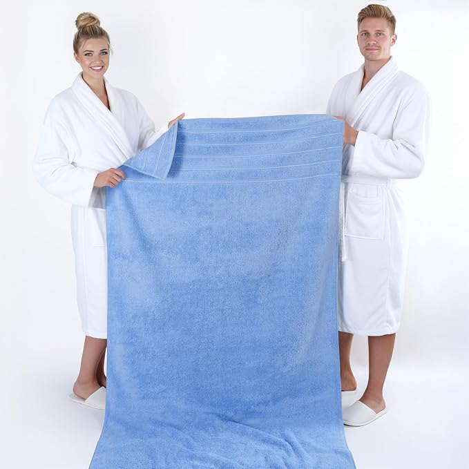 American Soft Linen 100% Cotton Luxury Turkish Towels, 35x70 XL Bath Sheet | - Image 5