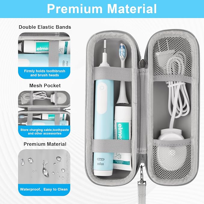 Toothbrush Travel Case for Oral B/Oral-B Pro 1000 1500 5000 7000 7500 9600/ - Image 3