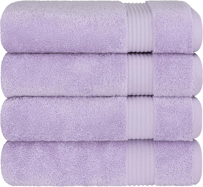 Cotton Paradise 100% Cotton Turkish Towel Set, Soft Absorbent Quick Dry - Image 6