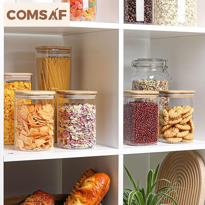 ComSaf Square Glass Containers - Image 6