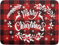 Merry Christmas Dish Drying Mat 18x24 Inch by Kawani