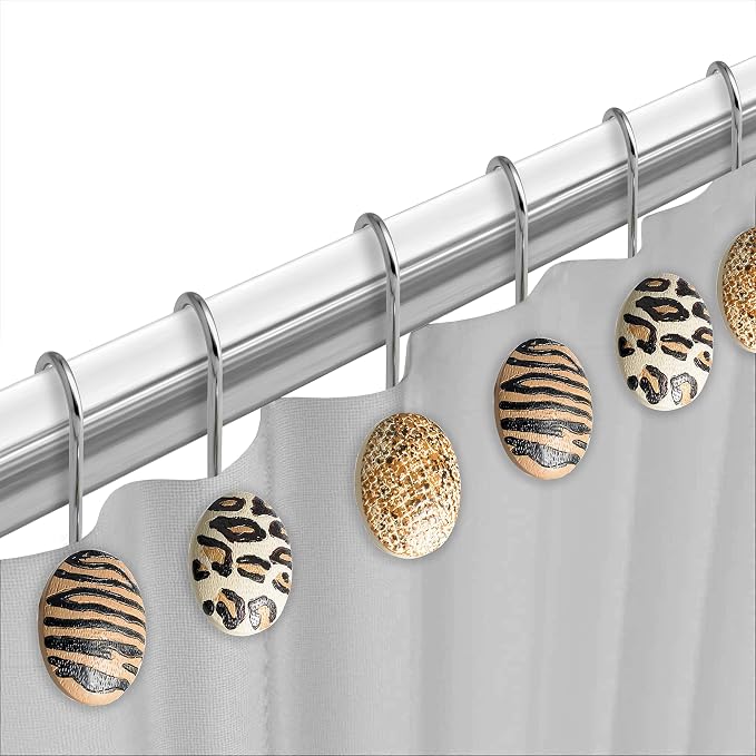 Zahari Home Gazelle Shower Hooks Set - Image 3
