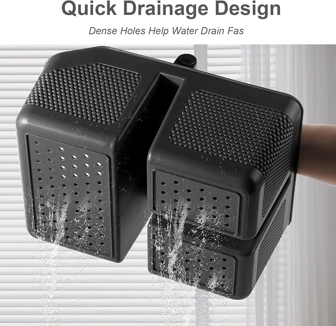 Plastic Shower Caddy Portable Shower Basket - Image 4