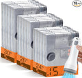 15 Pack Vacuum Storage Bags for Travel by lezecur