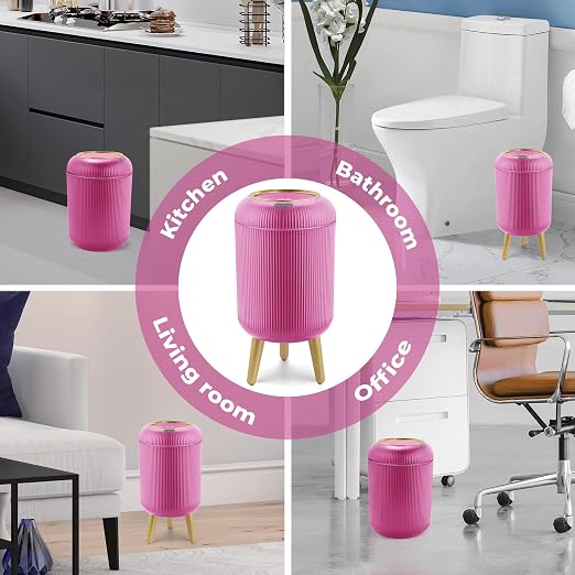 Pukomc Smart Sensor Wastebasket, Convenient and Hygienic Easy to Use | - Image 7
