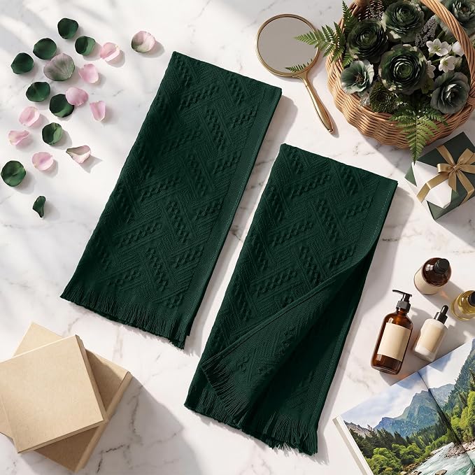 HunnmingRe 24 Pack Boho Hand Towel - Image 3
