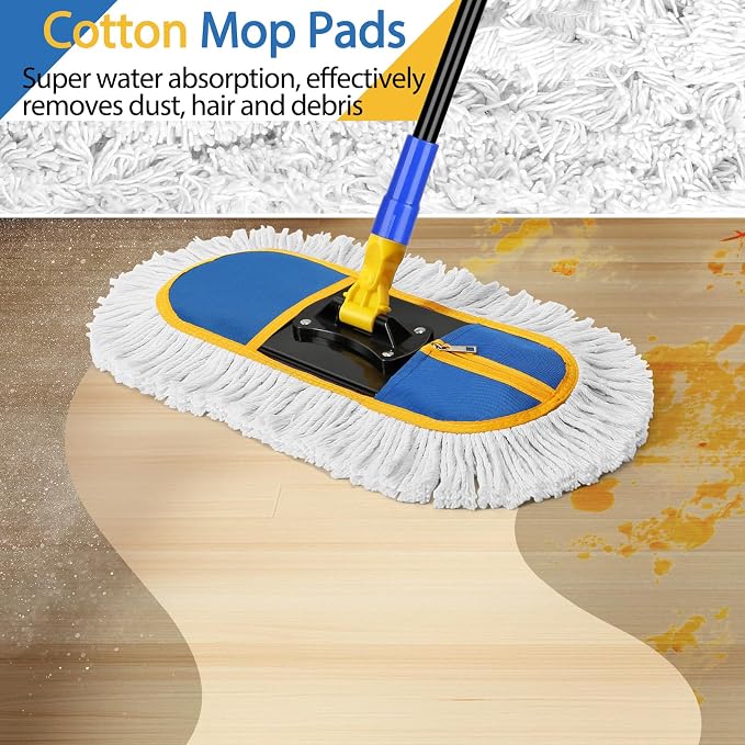 16 Inch Commercial Dust Mop Replacement Heads - Image 2